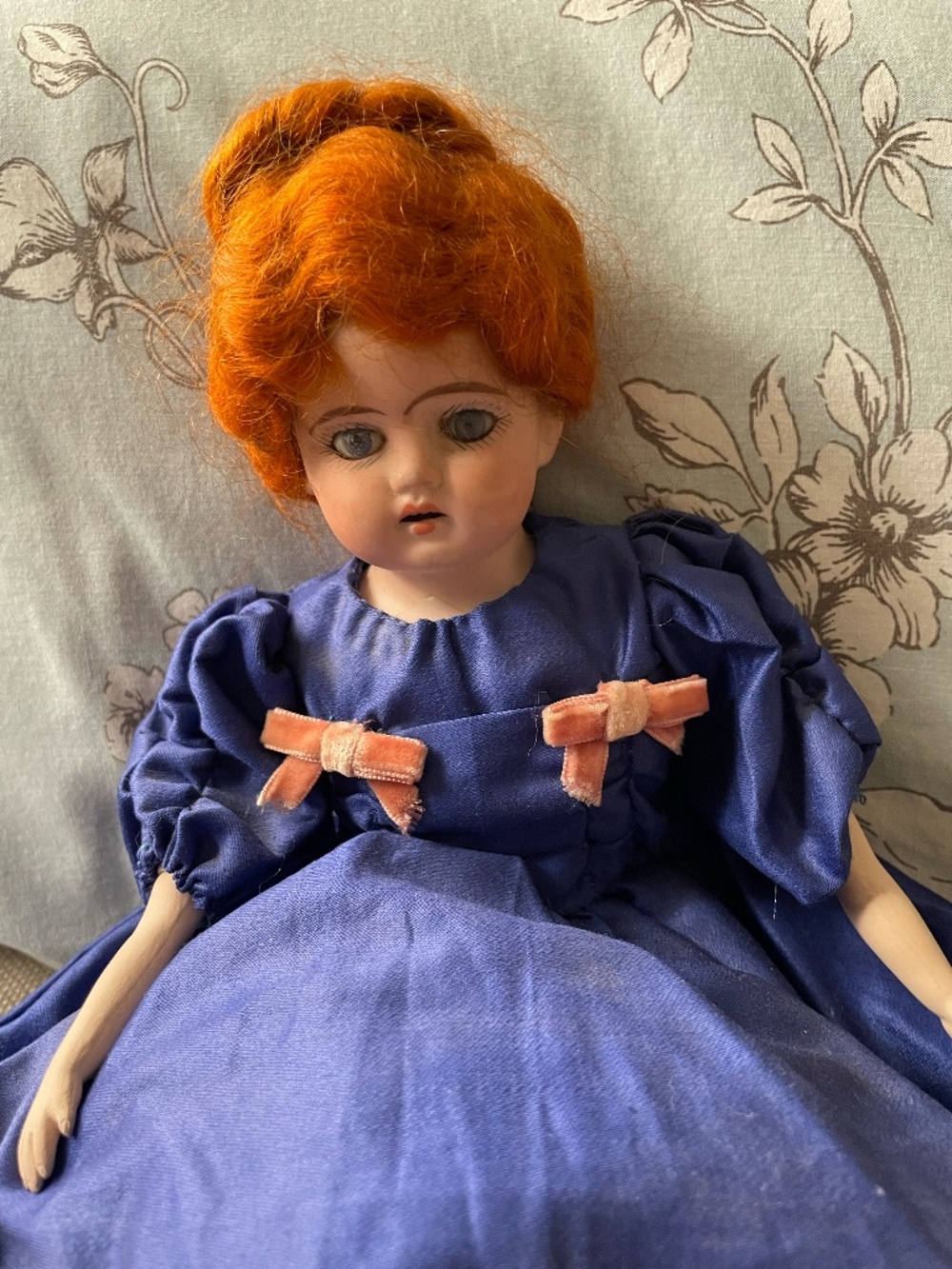 Antique 14 inch DEP German Bisque Doll